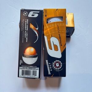 Bridgestone e6 Golf Balls - Orange and White